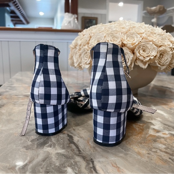 Betsey Johnson Gingham Checkered Women's Shoes - Picture 6 of 12
